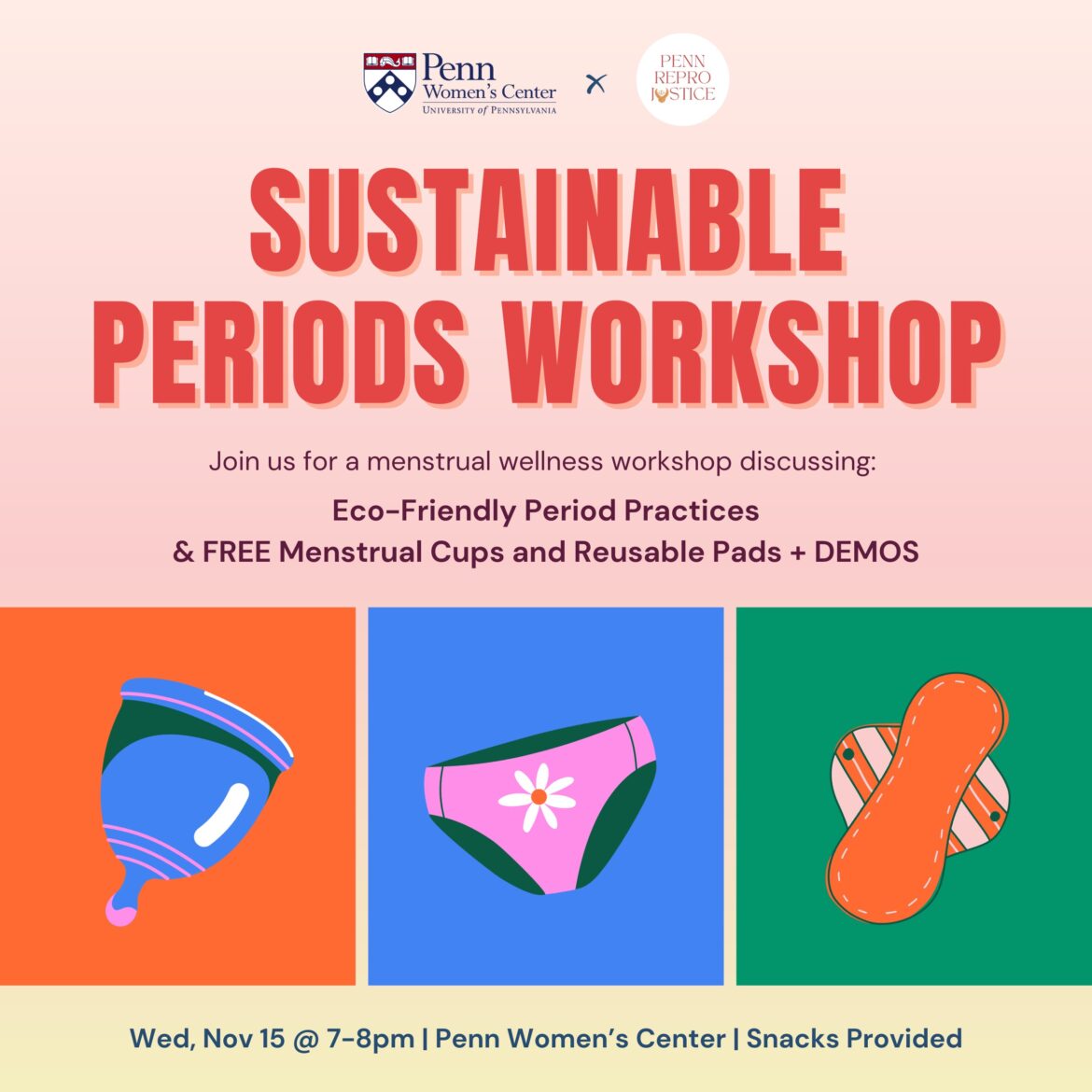 Sustainable Periods Workshop