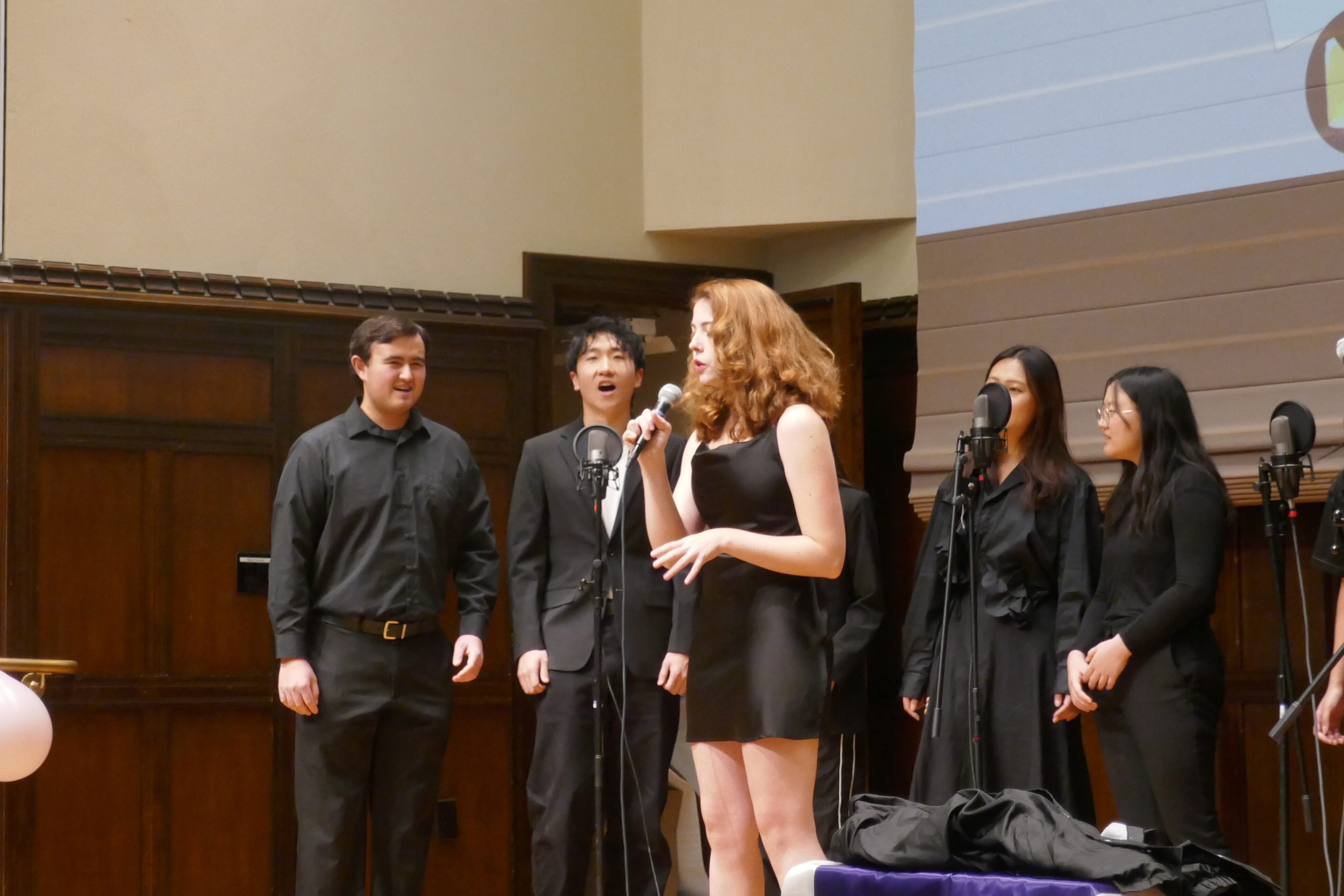 Students performing at the CoffeeHouse Fundraiser