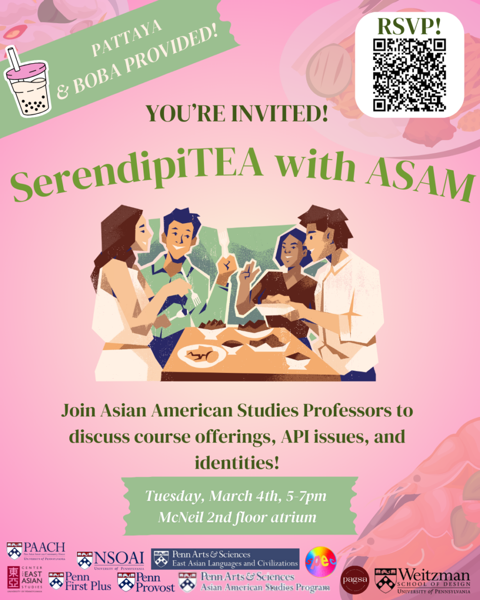 SerendipiTEA with ASAM flyer