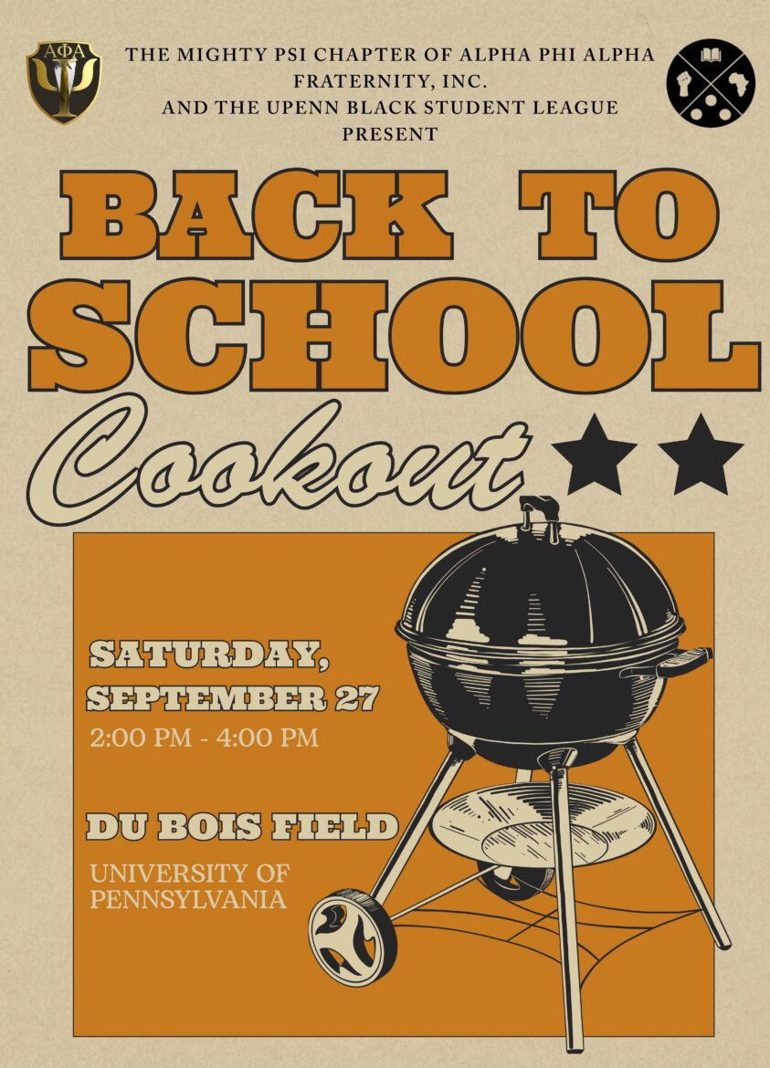 Black Student League & Alpha Phi Alpha Back to School Cookout