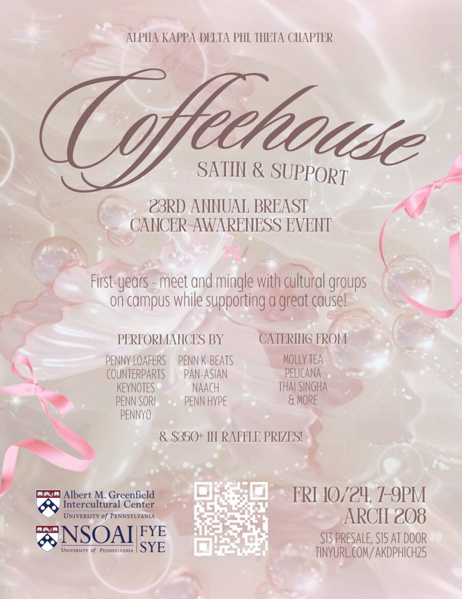 23rd Annual Breast Cancer Awareness CoffeeHouse FYE flyer