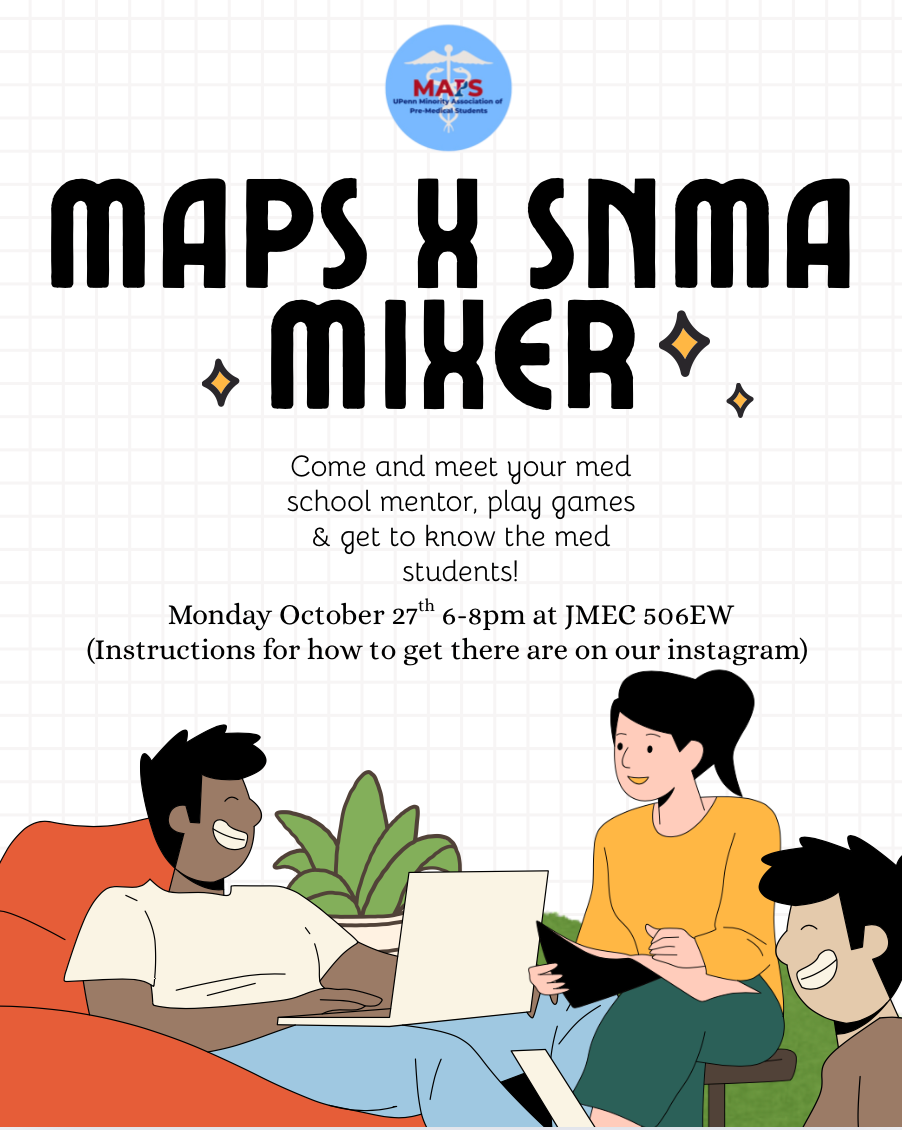 MAPS & SNMA Mixer flyer
