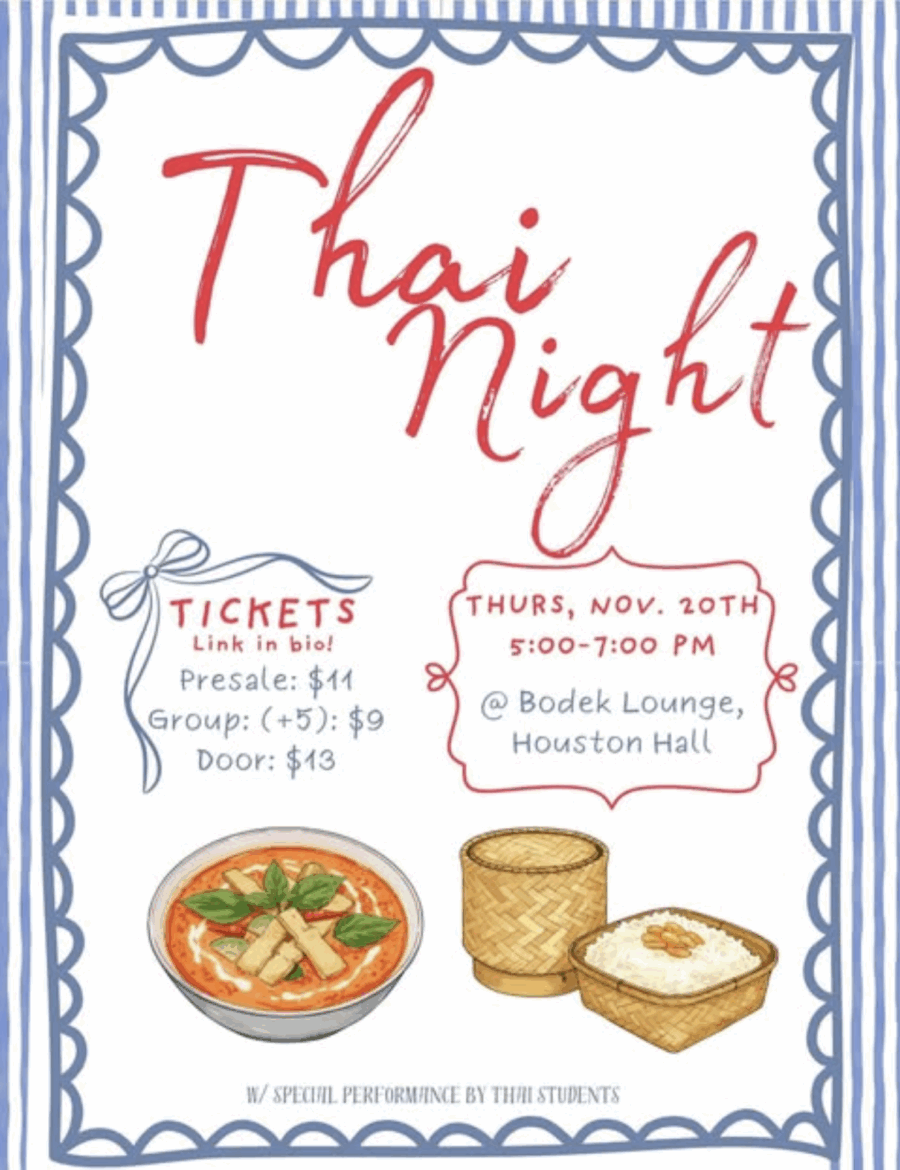 Thai Night flyer