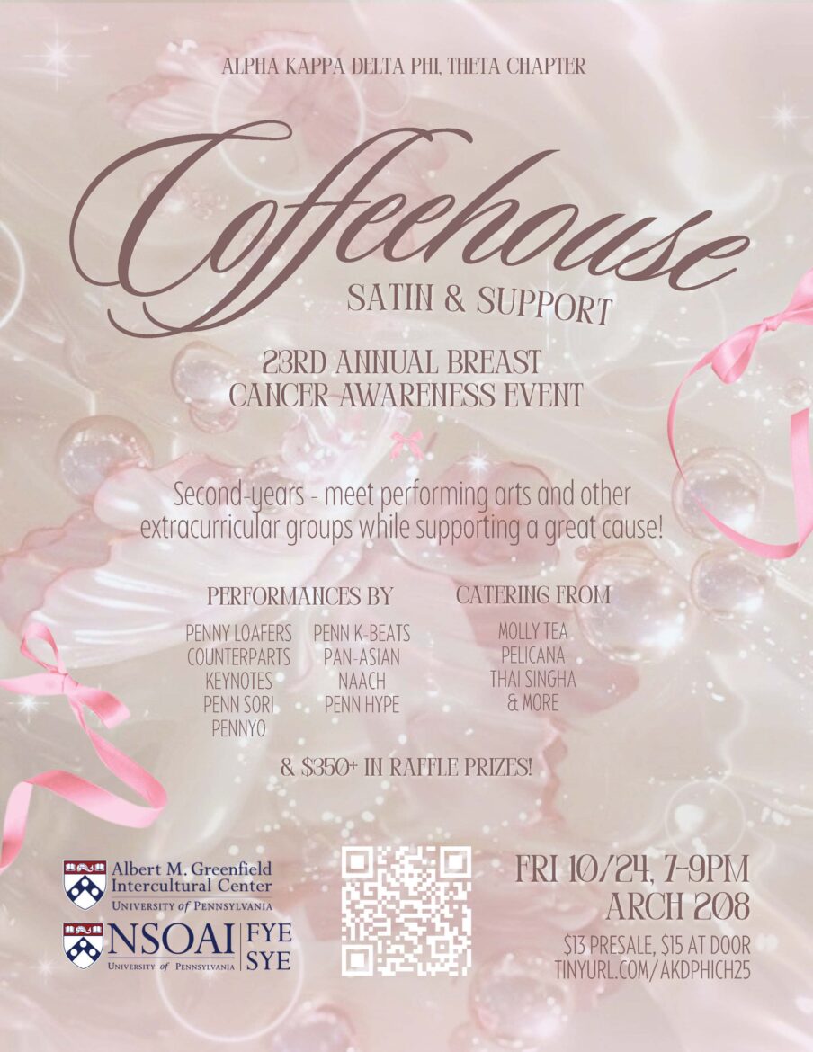 23rd Annual Breast Cancer Awareness CoffeeHouse SYE flyer