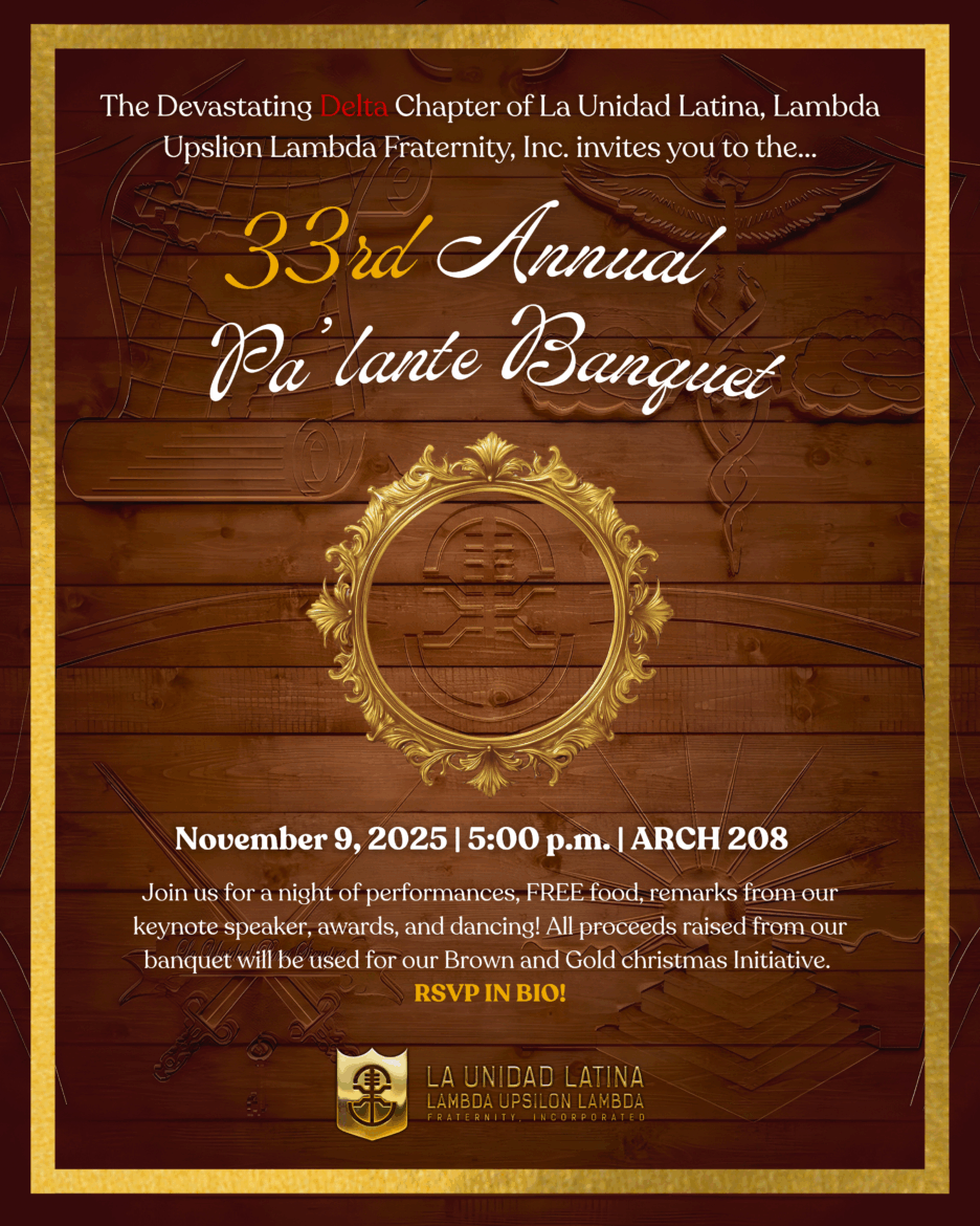33rd Annual Pa’Lante Banquet flyer