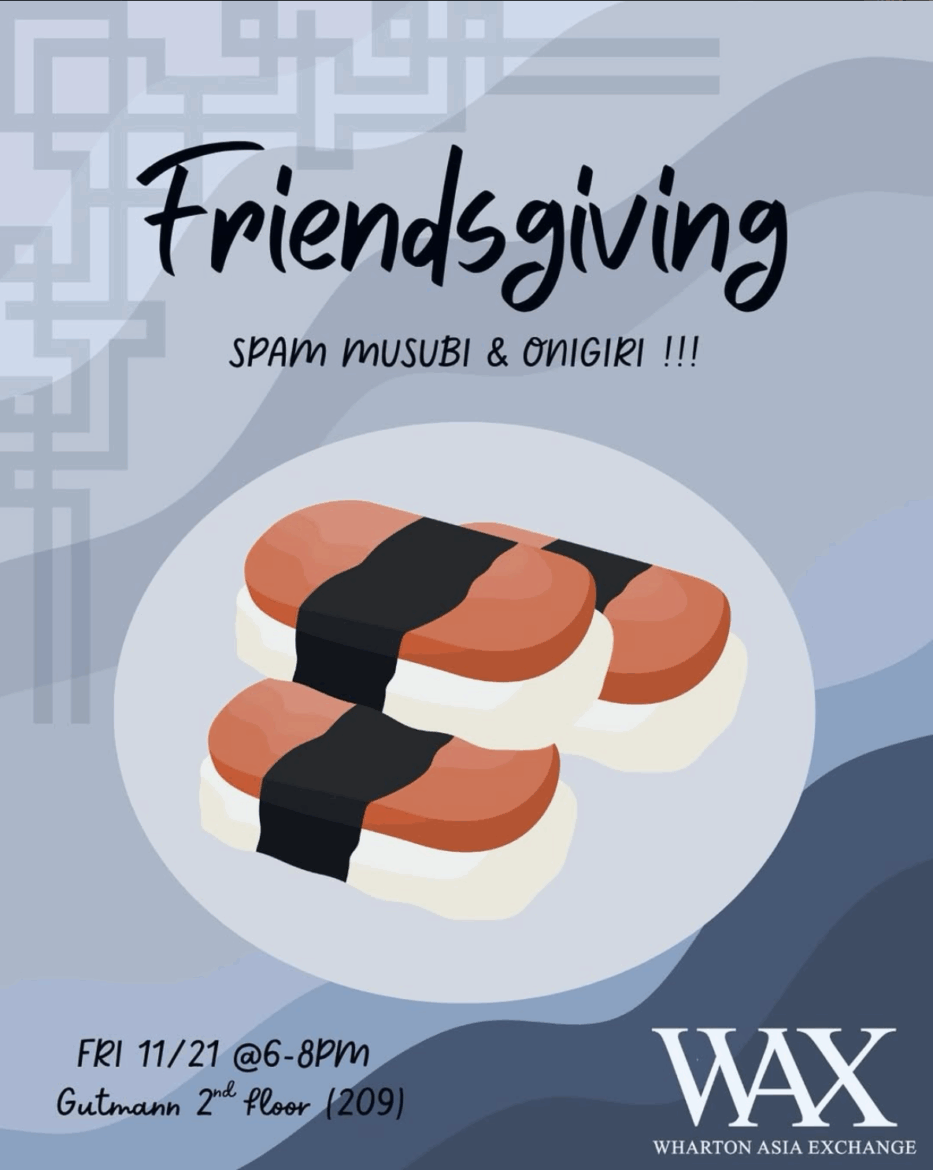 Friendsgiving flyer