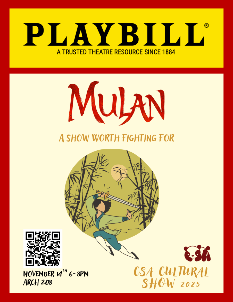 Chinese Students' Association Cultural Show flyer