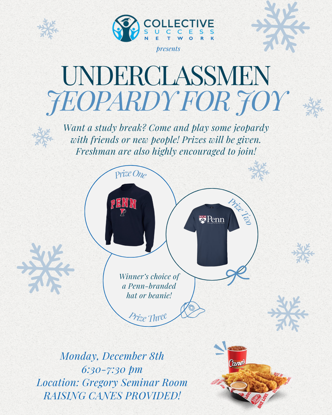 Collective Success Network Presents: Freshman Day Jeopardy for Joy flyer